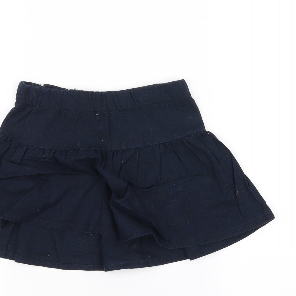 Funky Diva Girls Blue   A-Line Skirt Size 3-4 Years