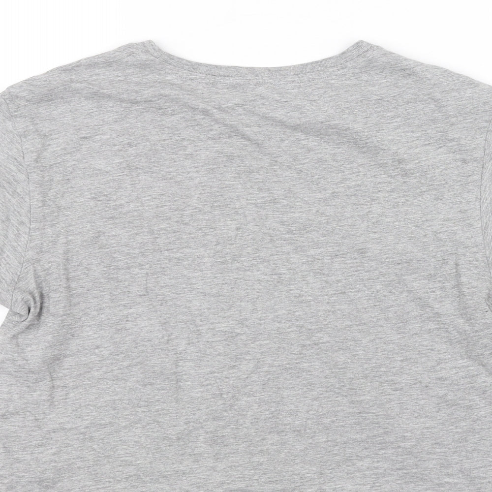 New Look Girls Grey   Basic T-Shirt Size 14-15 Years