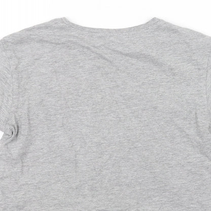 New Look Girls Grey   Basic T-Shirt Size 14-15 Years