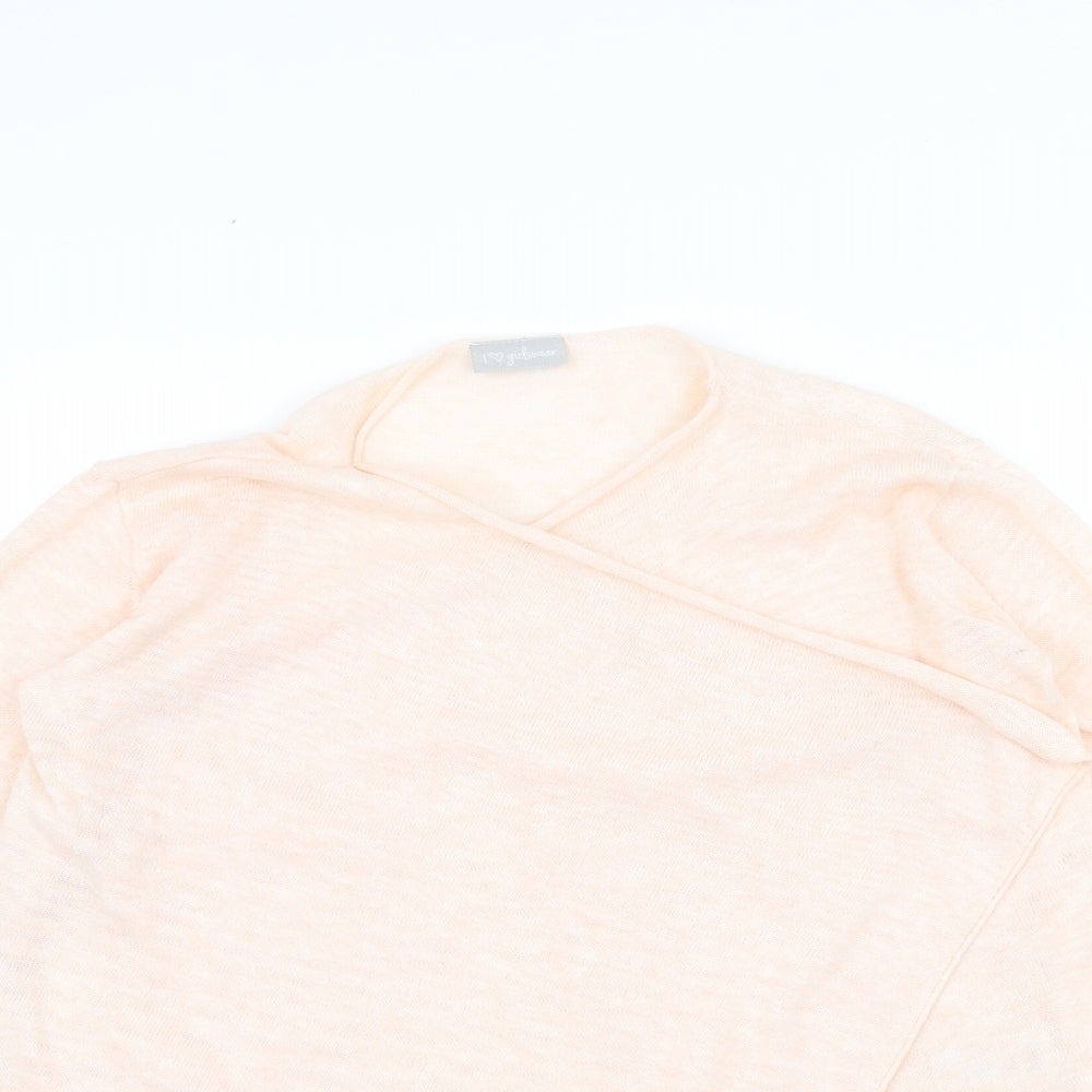 Matalan Girls Pink   Cardigan Jumper Size 13 Years