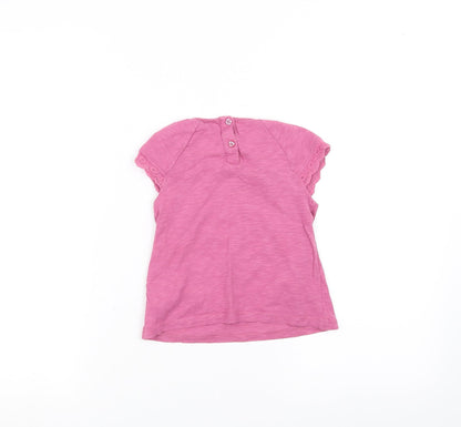 F&F Girls Pink   Basic T-Shirt Size 2-3 Years