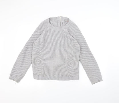Dorothy Perkins Womens Grey   Pullover Jumper Size 8