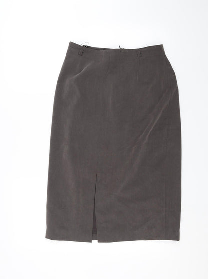 Minute Womens Black   A-Line Skirt Size 12