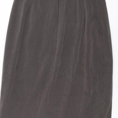 Minute Womens Black   A-Line Skirt Size 12
