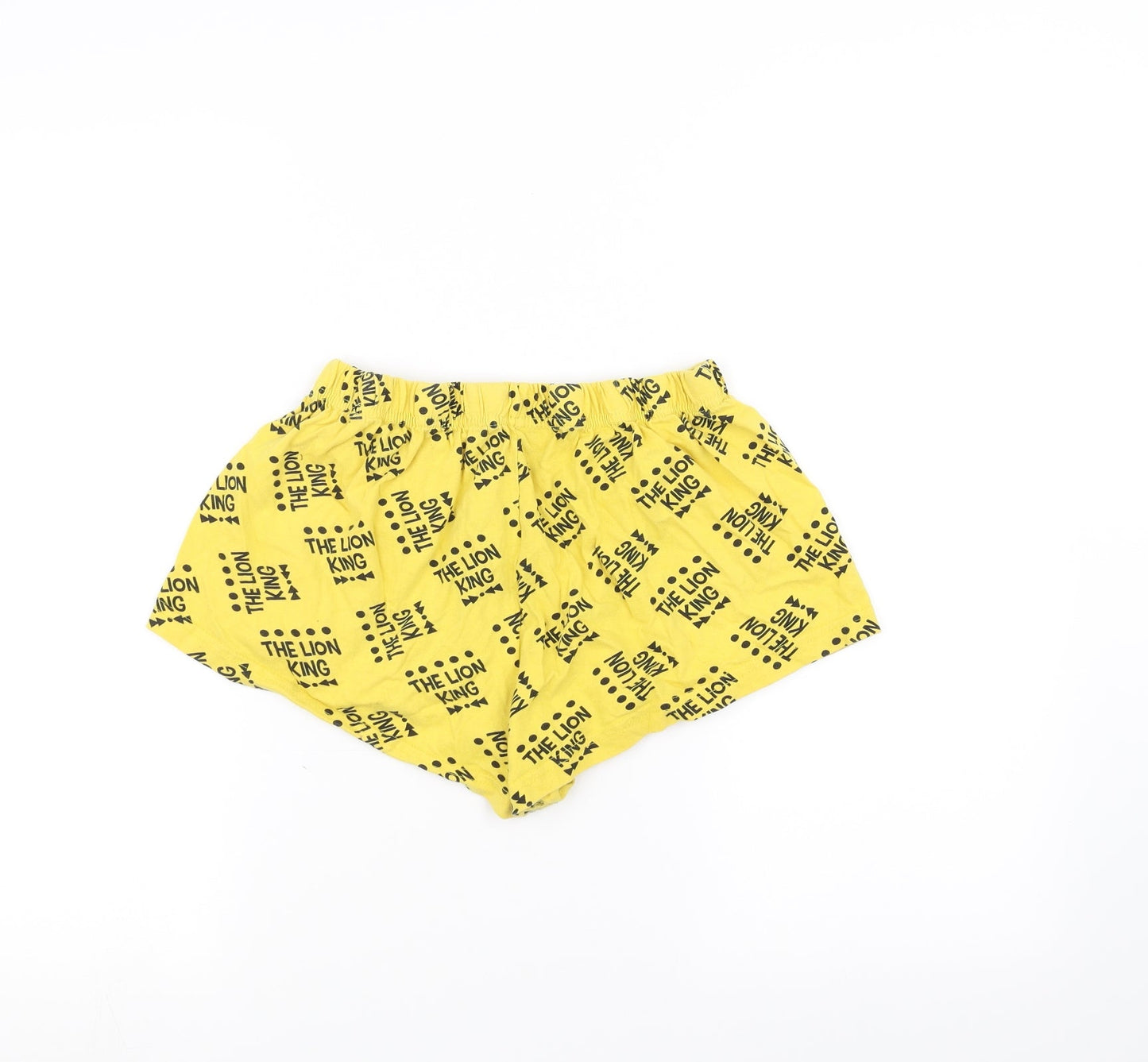 Primark Womens Yellow   Sweat Shorts Size M