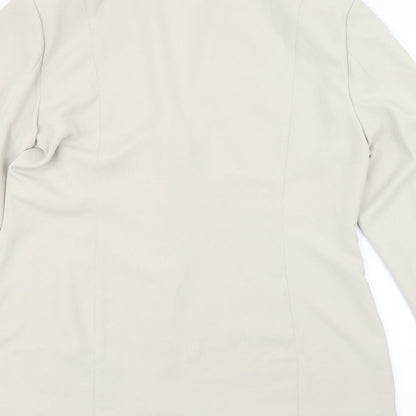 Anne Brooks Womens White   Jacket  Size 12