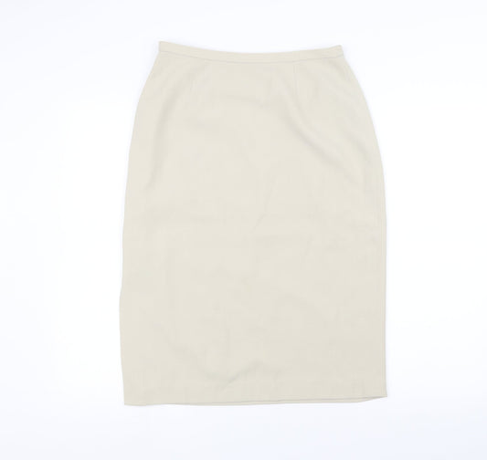 Anne Brooks Womens White   A-Line Skirt Size 12