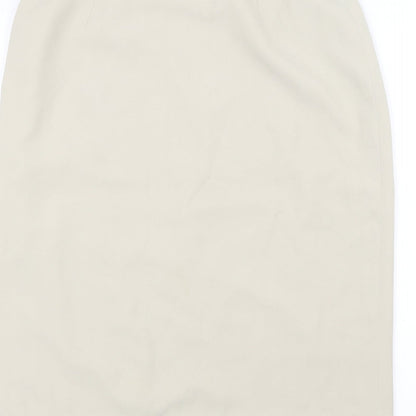 Anne Brooks Womens White   A-Line Skirt Size 12