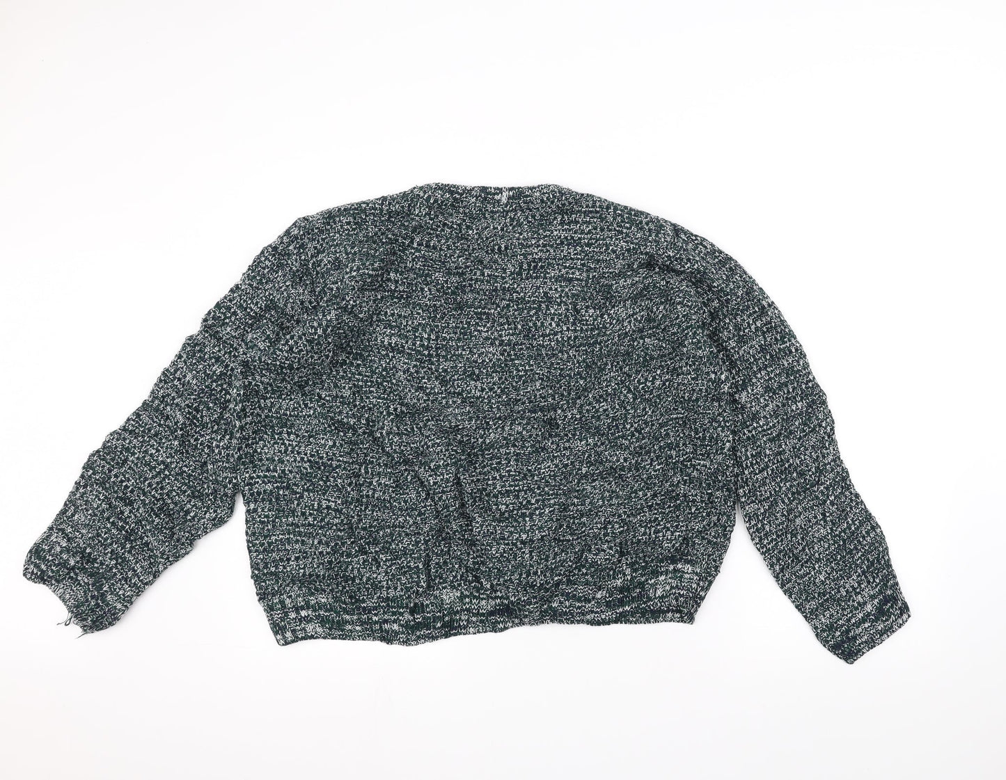 Burton Mens Black  Knit Pullover Jumper Size M