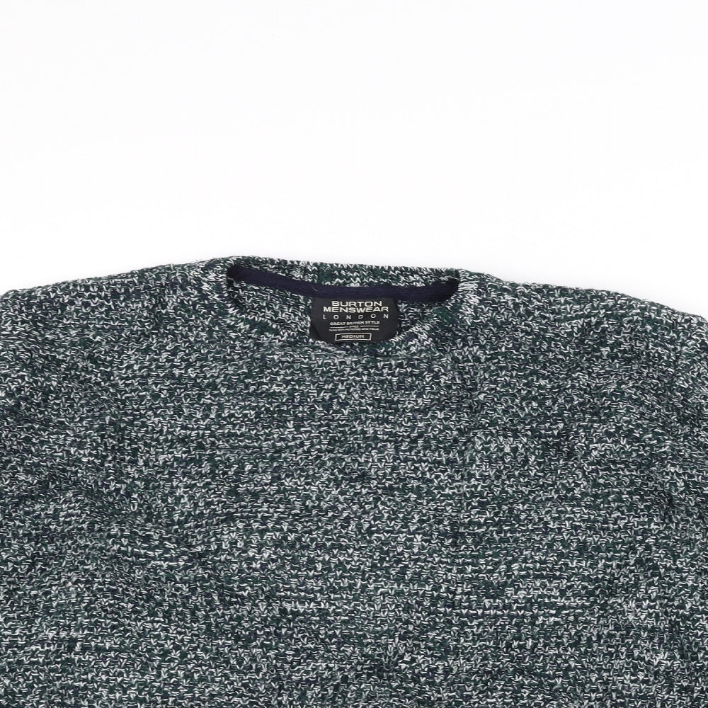 Burton Mens Black  Knit Pullover Jumper Size M