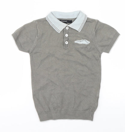 Autograph Boys Grey   Basic Polo Size 2-3 Years
