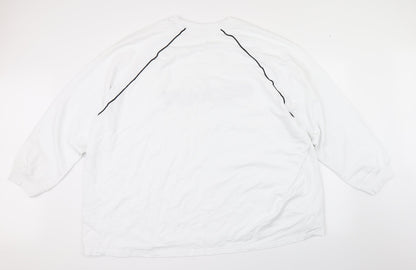 Native Youth Womens White   Pullover Jumper Size 20