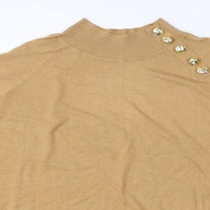 Bonprix Womens Brown Pullover Jumper Size 2XL