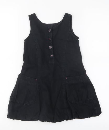Mini Limited Girls Black  Denim A-Line  Size 2-3 Years