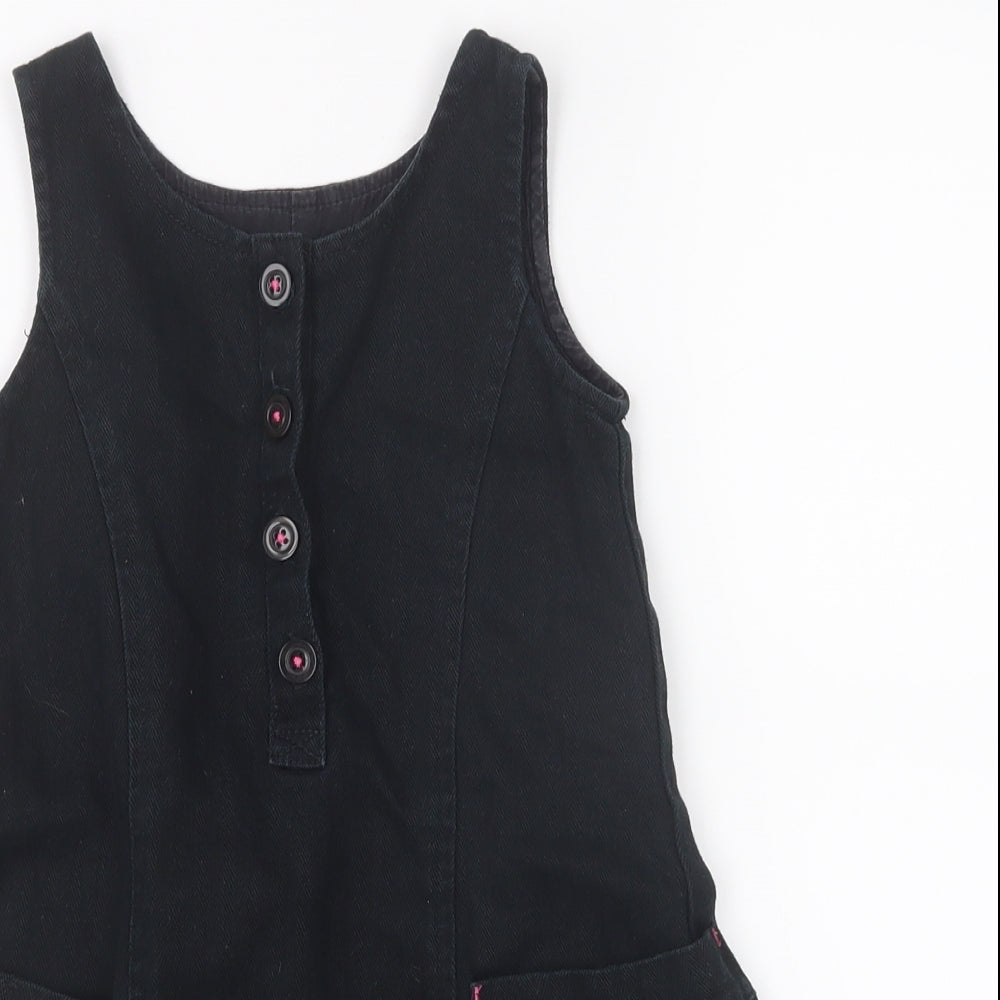 Mini Limited Girls Black  Denim A-Line  Size 2-3 Years