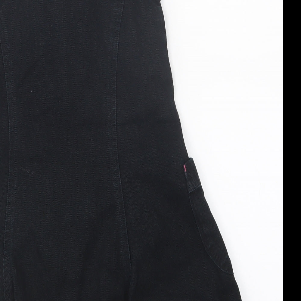 Mini Limited Girls Black  Denim A-Line  Size 2-3 Years