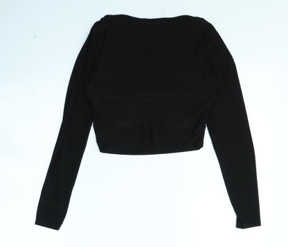 pretty little thing Womens Black   Basic Blouse Size 12