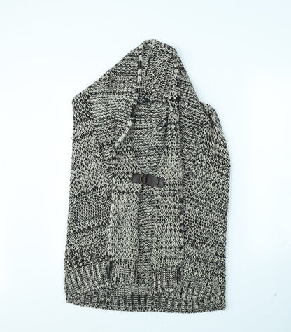 George Womens Black Herringbone  Jacket  Size 12