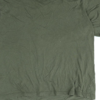 Preworn Boys Green   Basic T-Shirt Size 12 Years