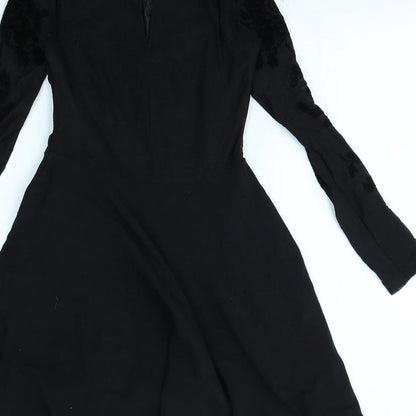 Motel Womens Black   Fit & Flare  Size S