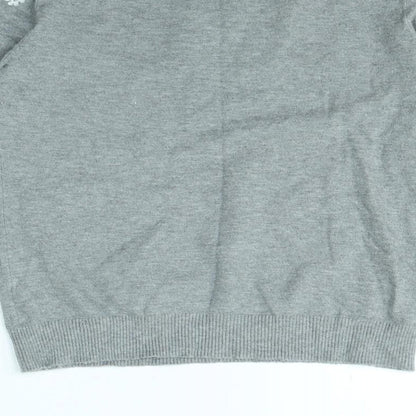 Kaleidoscope Womens Grey   Pullover Jumper Size 10