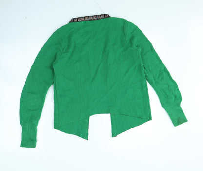 Womens UK Size S Preworn Green Jacket