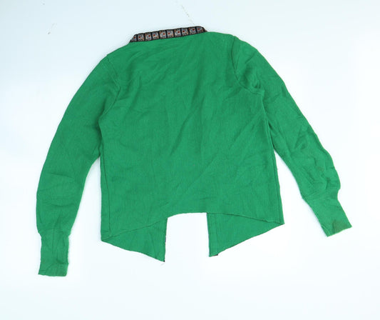Womens UK Size S Preworn Green Jacket