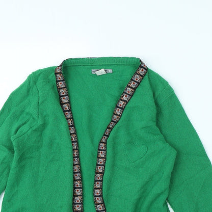 Womens UK Size S Preworn Green Jacket