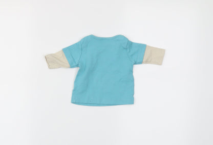 Next Boys Blue   Basic T-Shirt Size Newborn