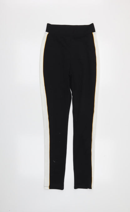 Primark Womens Black   Sweatpants Trousers Size 2XS L28 in