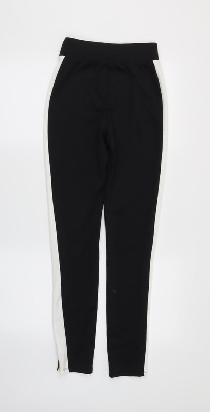 Primark Womens Black   Sweatpants Trousers Size 2XS L28 in