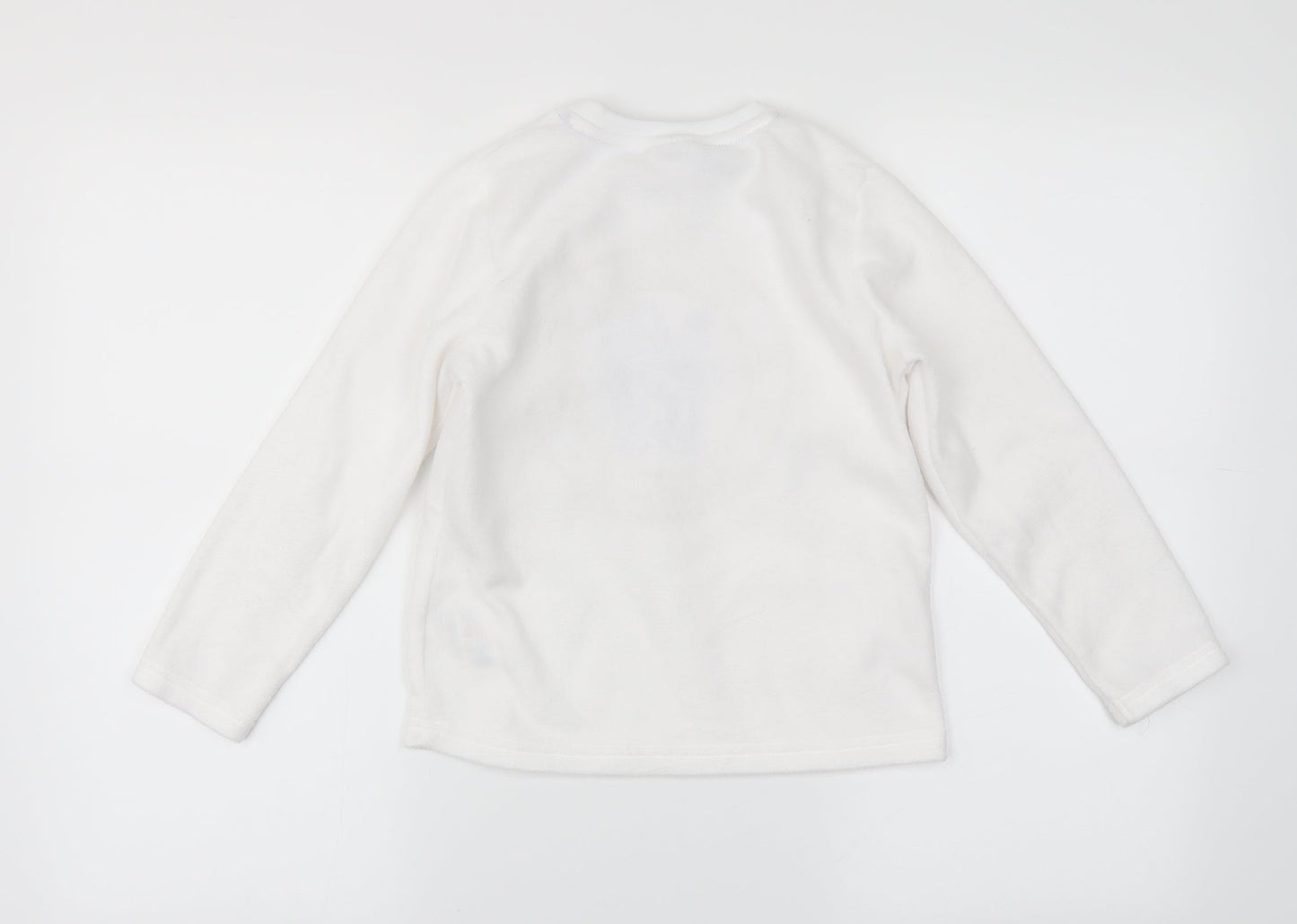 Chelsea Girls White   Pullover Jumper Size 6-7 Years  - Chelsea F.C