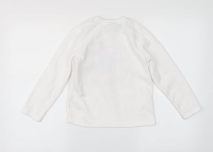 Chelsea Girls White   Pullover Jumper Size 6-7 Years  - Chelsea F.C