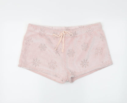 Boux Avenue Womens Pink   Sweat Shorts Size L