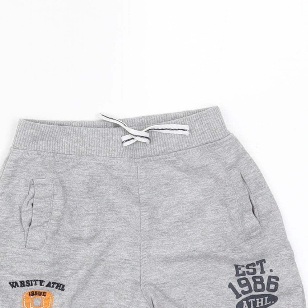 Preworn Boys Grey   Cropped Trousers Size 9-12 Months
