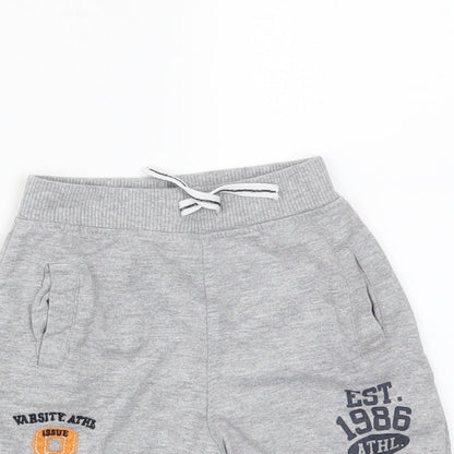 Preworn Boys Grey   Cropped Trousers Size 9-12 Months