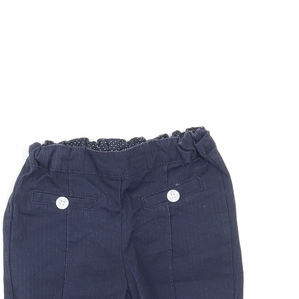 Chicco Baby Black   Cropped Leggings Size 6-9 Months