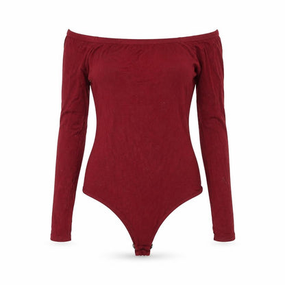 Womens UK Size 8 PRETTYLITTLETHING One-Piece Red Bodysuit