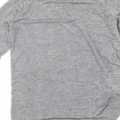 Womens UK Size 12 Dorothy Perkins Grey Basic Blouse