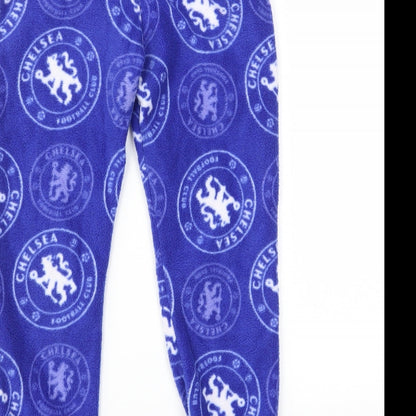 Preworn Boys Blue Solid   Pyjama Pants Size 6-7 Years  - Chelsea F.C