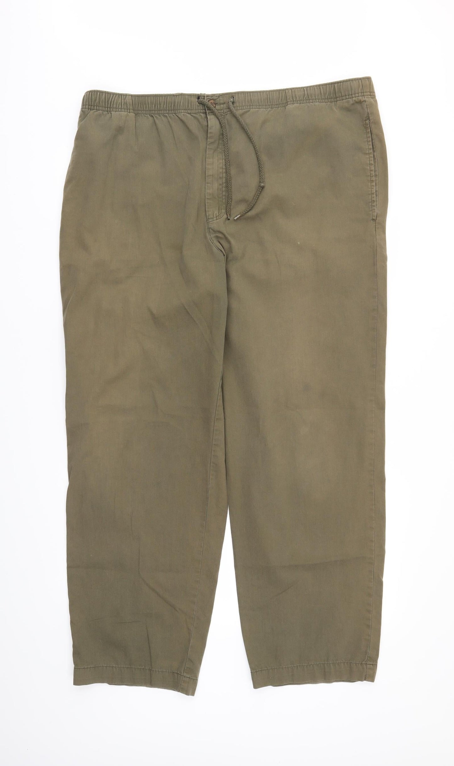 Womens UK Size L BHS Regular Fit Chino Brown Trousers