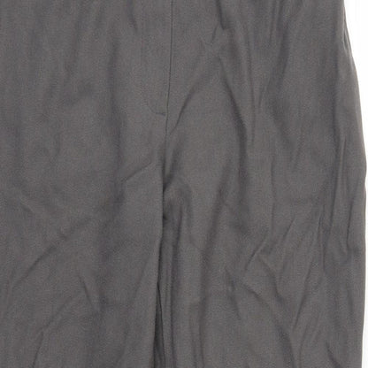 Womens UK Size 10 Marks and Spencer Regular Fit  Grey Trousers