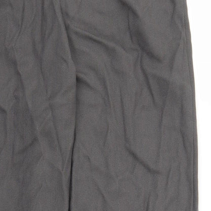 Womens UK Size 10 Marks and Spencer Regular Fit  Grey Trousers