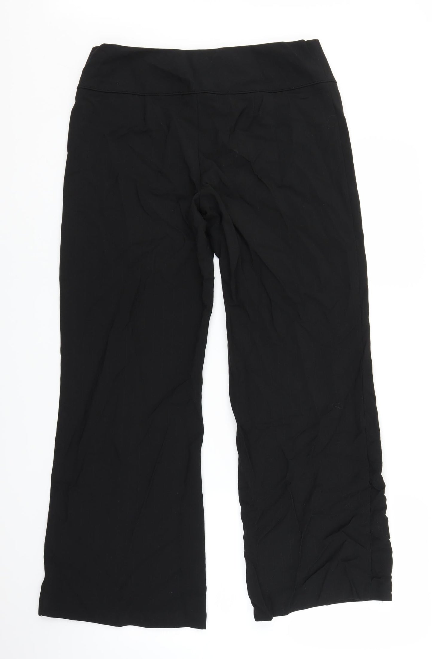 Womens UK Size 12 Dorothy Perkins Regular Fit  Black Trousers