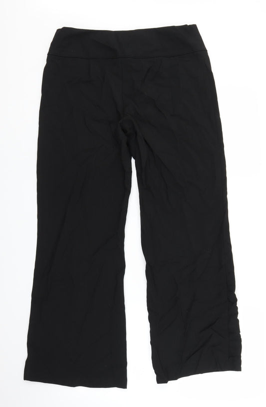 Womens UK Size 12 Dorothy Perkins Regular Fit  Black Trousers