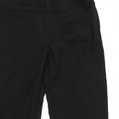 Womens UK Size 12 Dorothy Perkins Regular Fit  Black Trousers