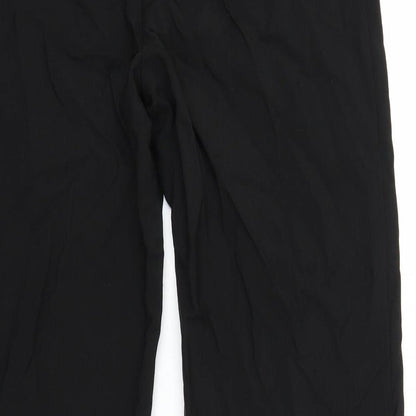 Womens UK Size 12 Dorothy Perkins Regular Fit  Black Trousers