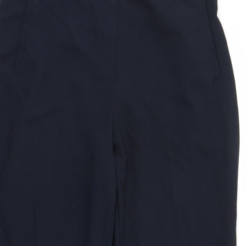 Womens UK Size 14 BHS Regular Fit  Blue Trousers