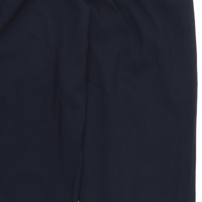 Womens UK Size 14 BHS Regular Fit  Blue Trousers