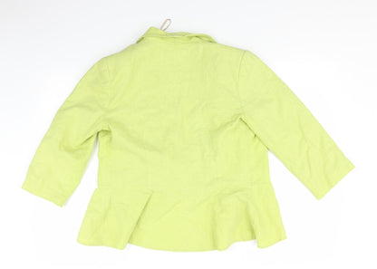 Womens UK Size 14 Soon Blue Jacket